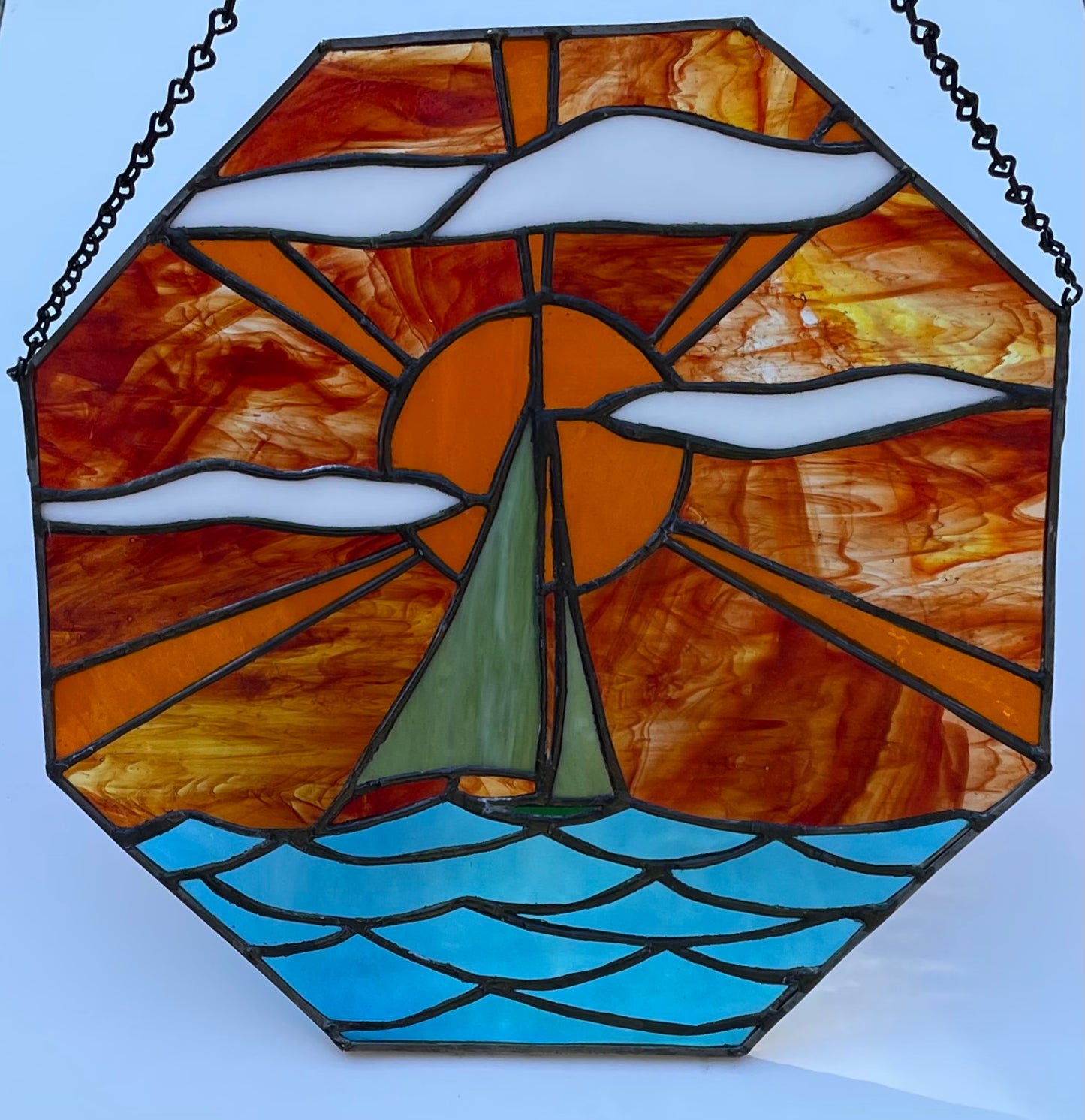 Sailing - Octagon Sailboat Panel