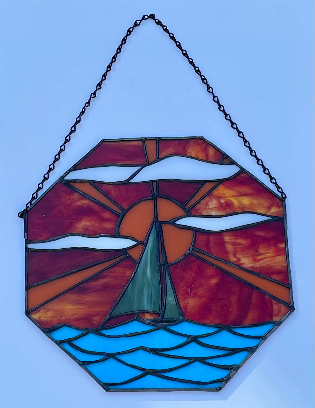 Sailing - Octagon Sailboat Panel