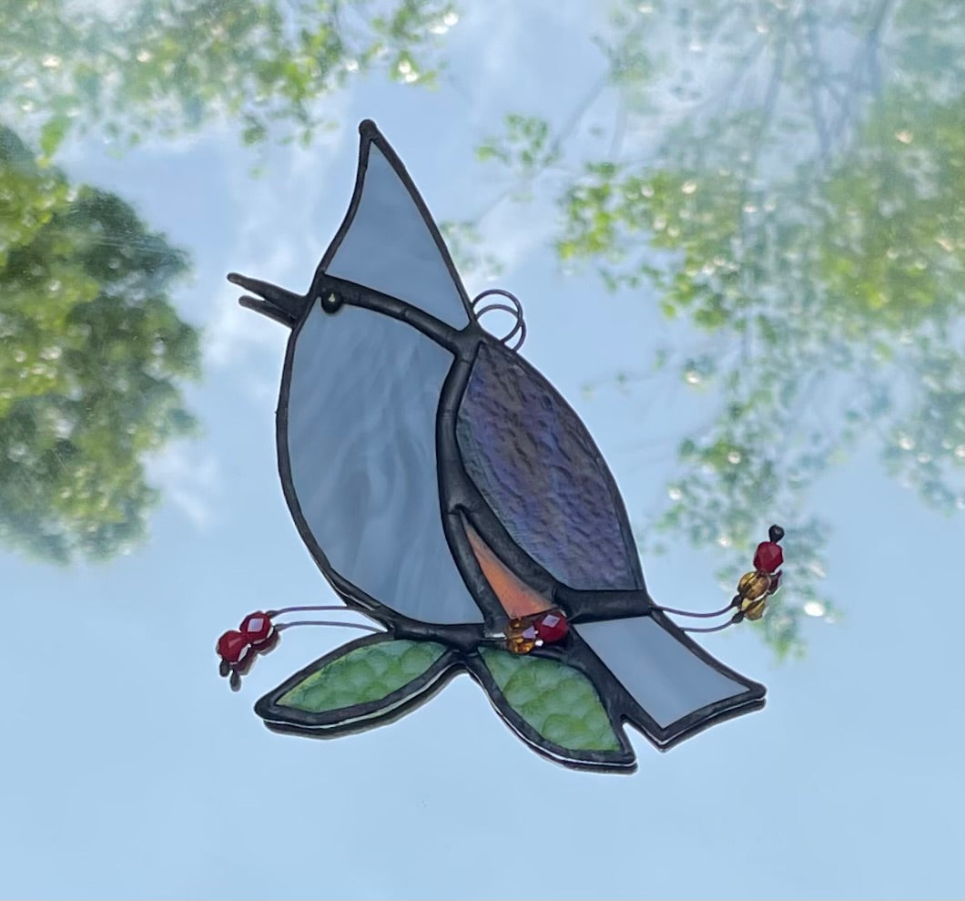 Enjoy The Little Things In Life - Tufted Titmouse