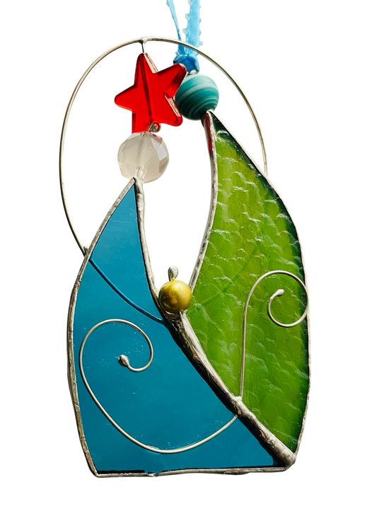 Silent Night - Christmas Nativity Ornament