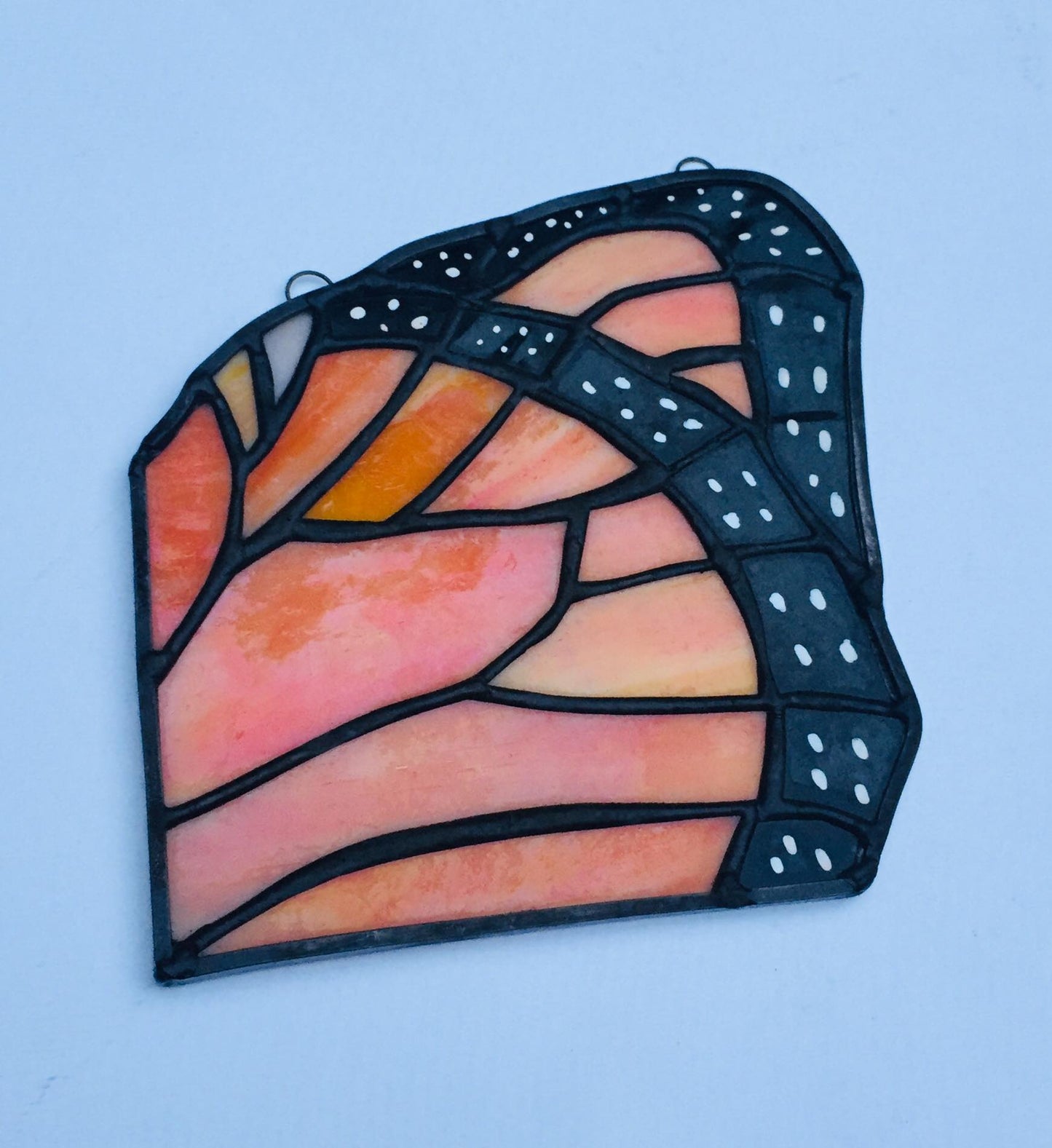 The Butterfly's Lesson - Monarch Butterfly Corner Design