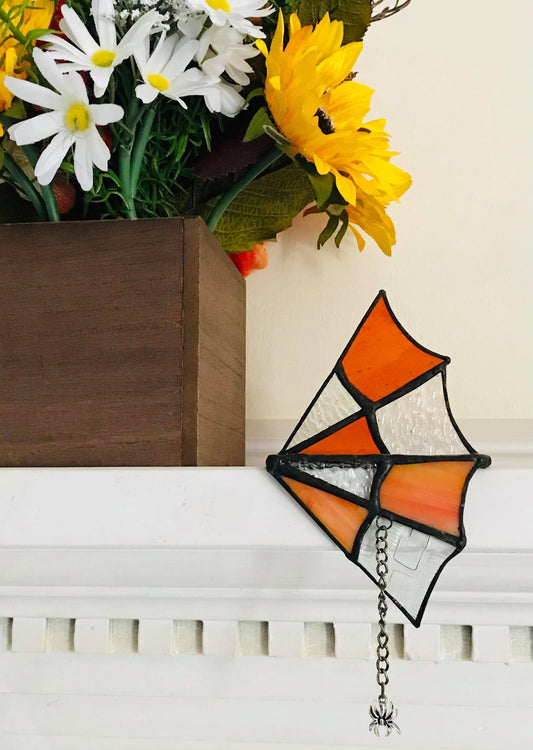 Oh What A Tangled Web...... Halloween Mantel Spider Web