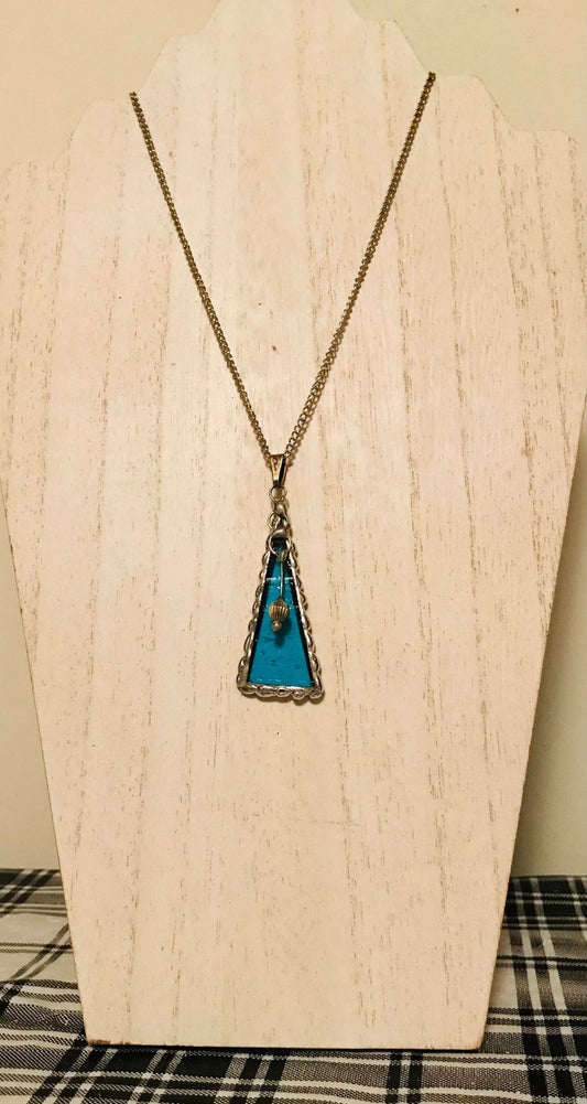Carry the Light Necklace - Blue