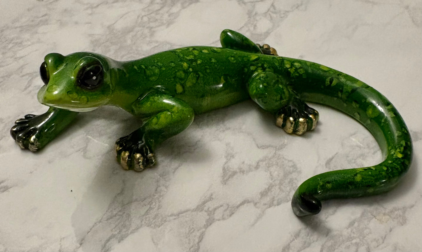 Gecko Resin Figurine