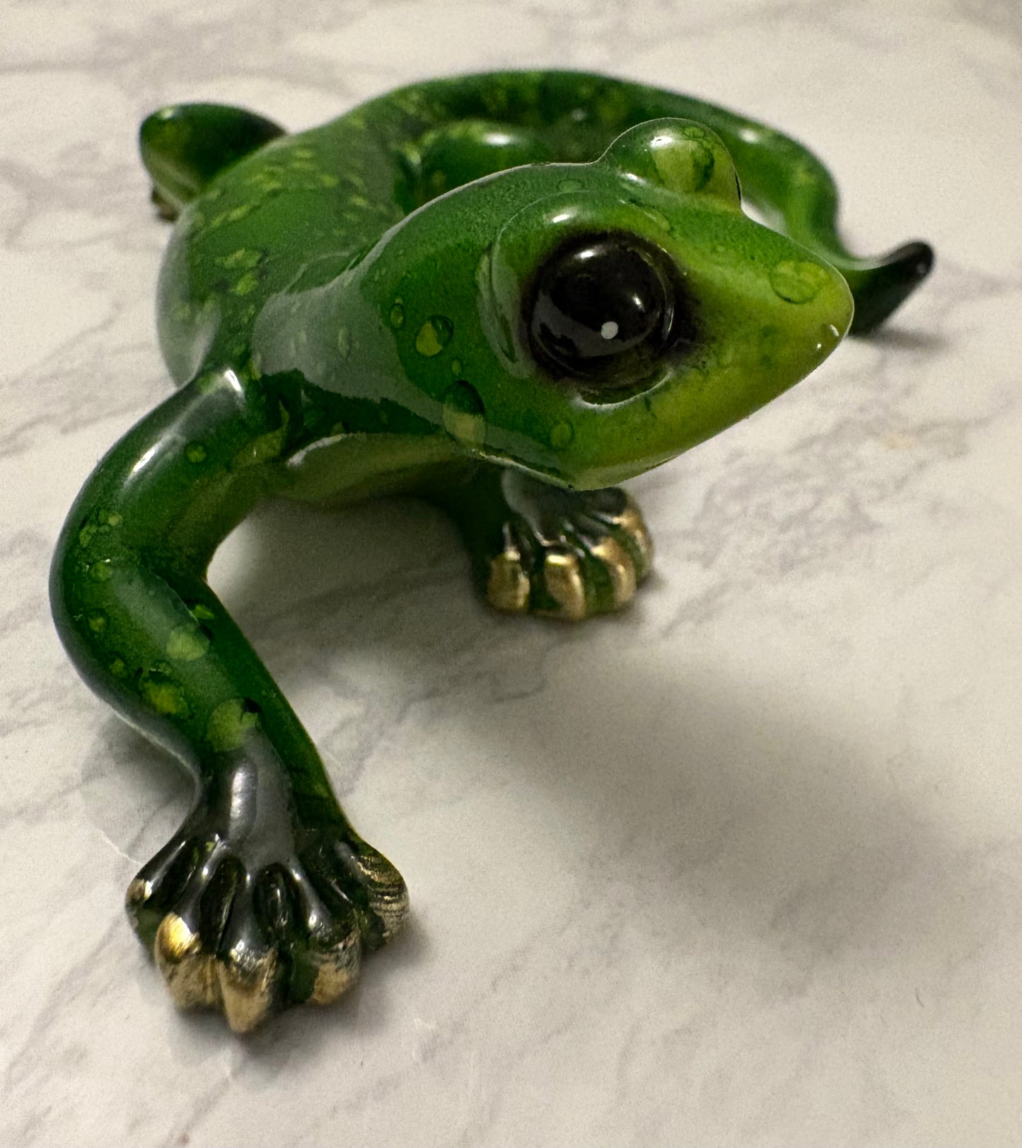 Gecko Resin Figurine