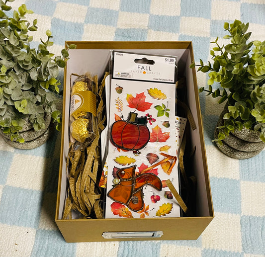 Think Outside the GIFT Box - Fall Theme