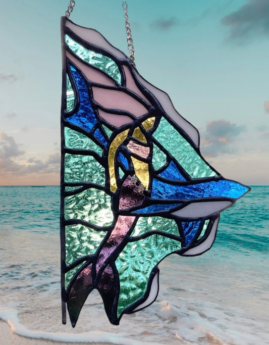 Warrior of the Sea - Mermaid & Shark