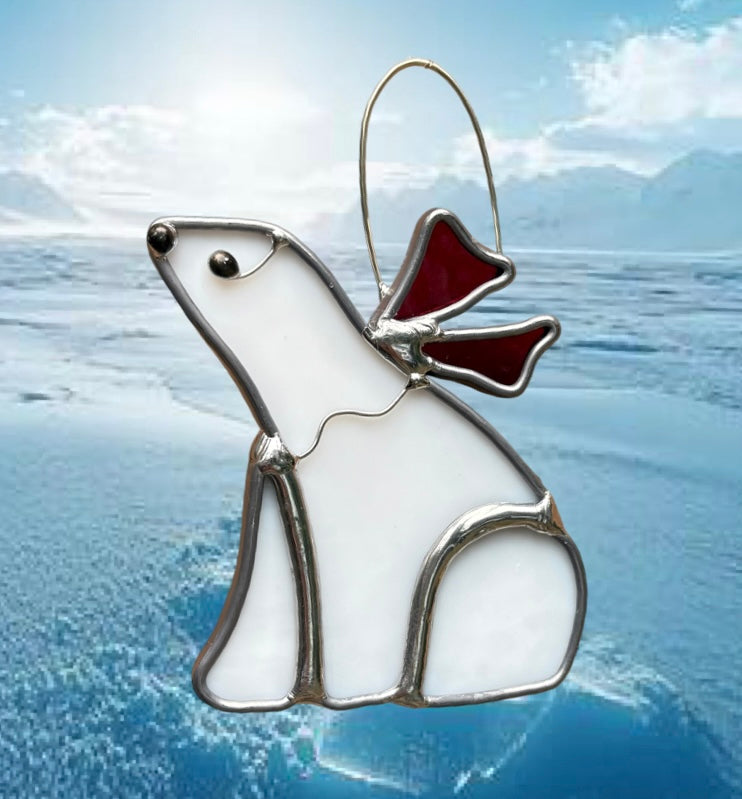 Feelin' Frosty - Polar Bear Ornament
