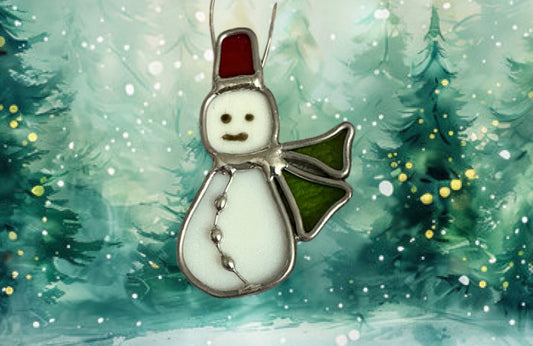 Chillin' Out - Snowman Ornament