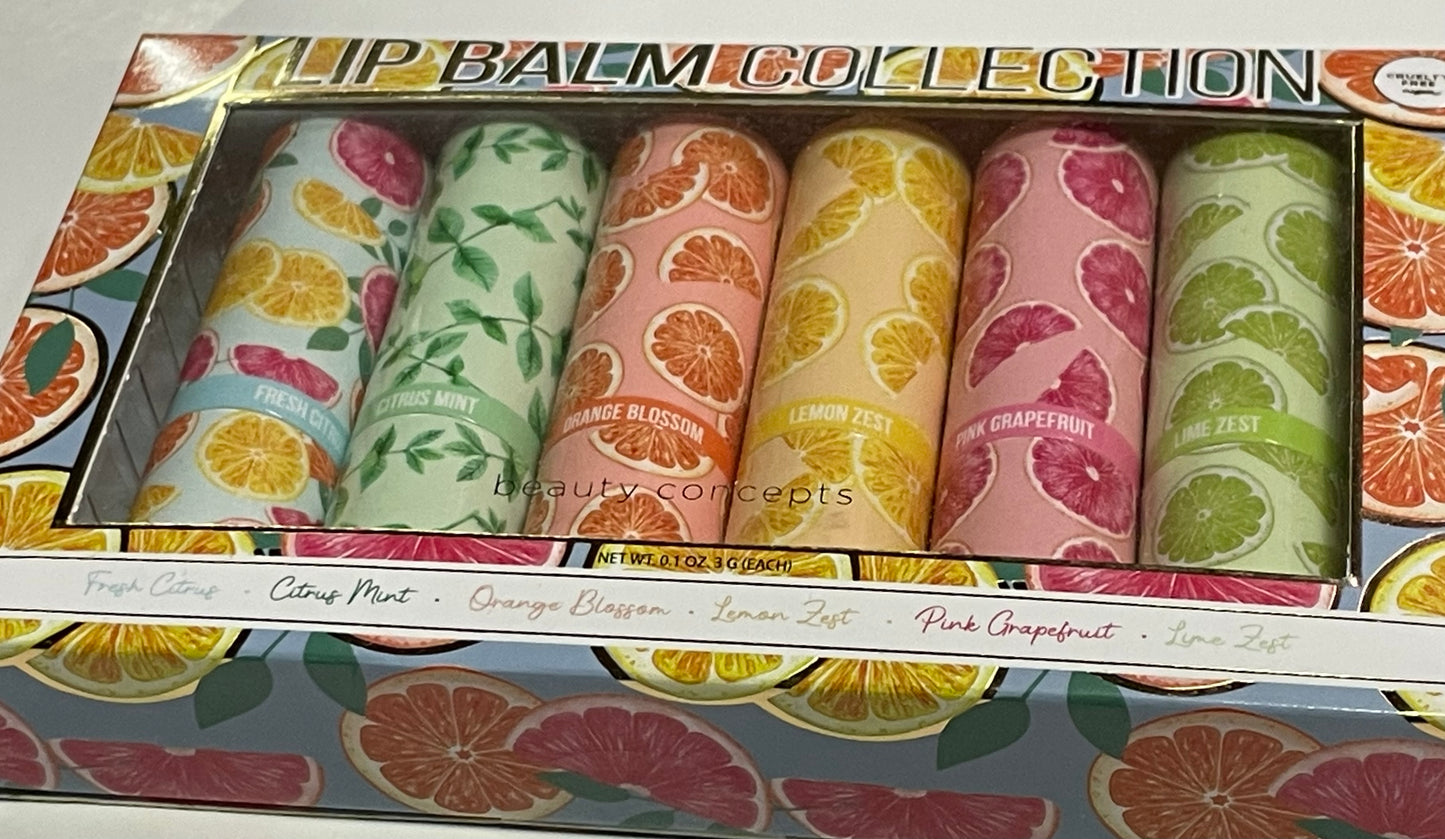 Lip Balm Collection - Set of 6