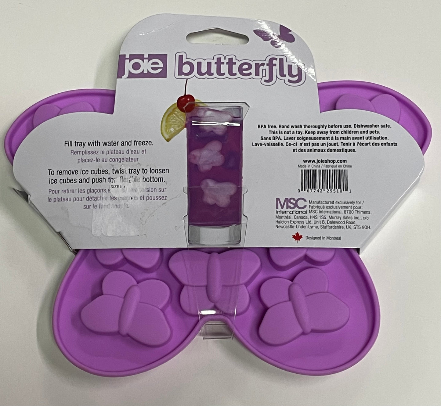 Butterfly Ice Cube Tray