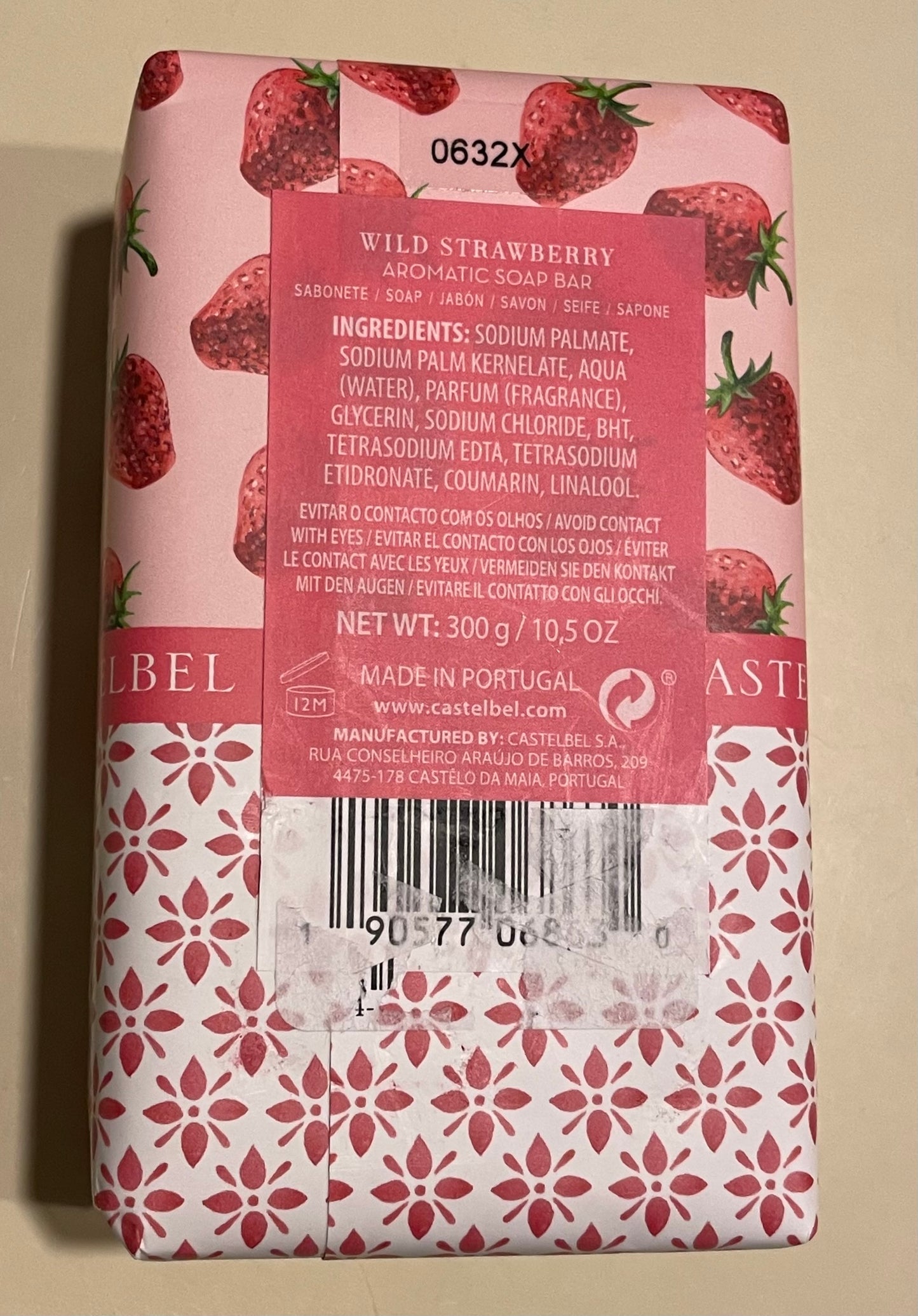 Wild Strawberry Aromatic Soap Bar