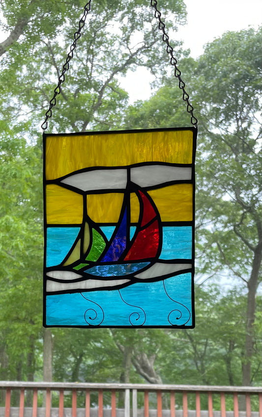 Safe Passage - Sailboat Boat Panel