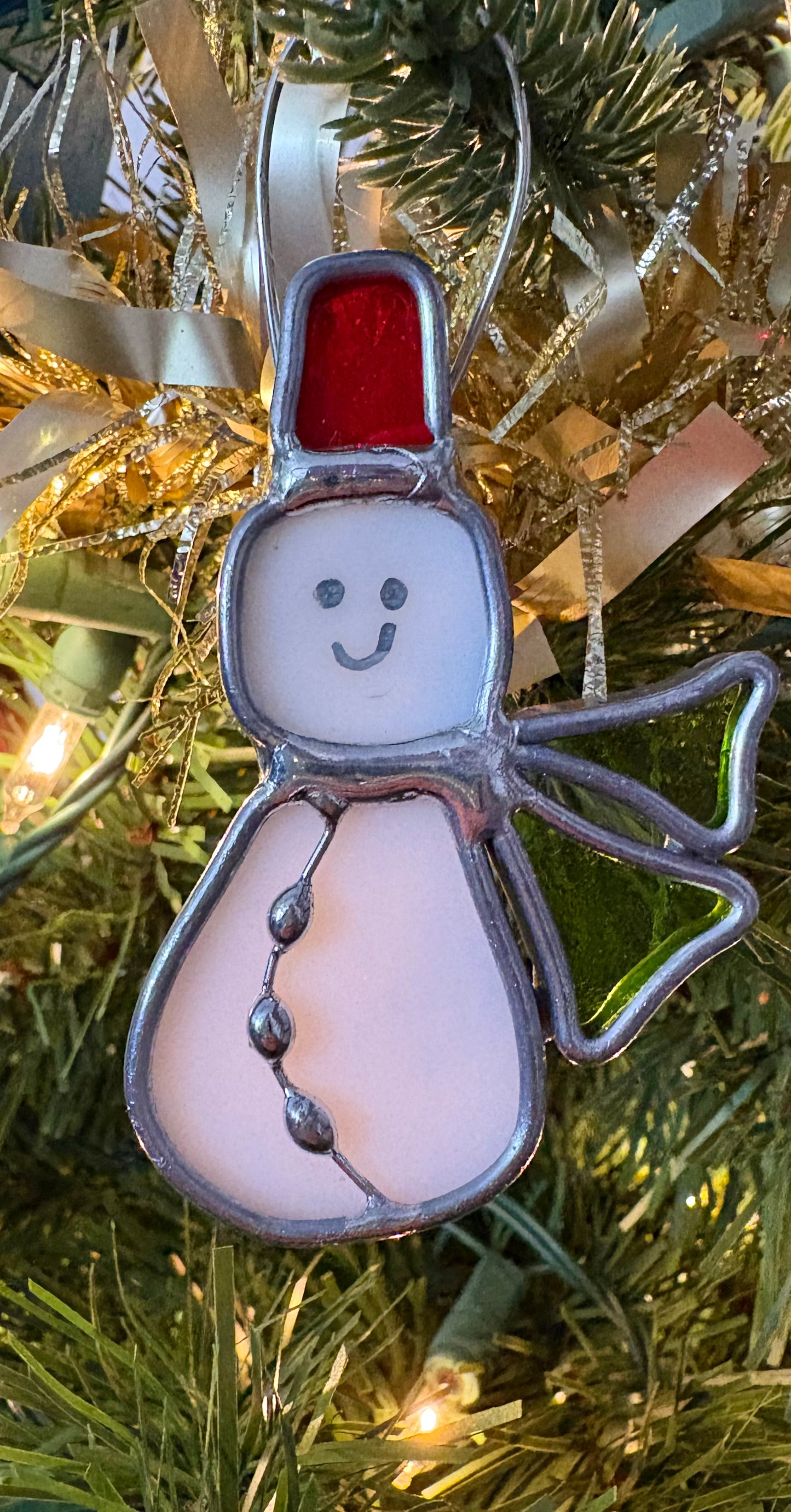 Chillin' Out - Snowman Ornament