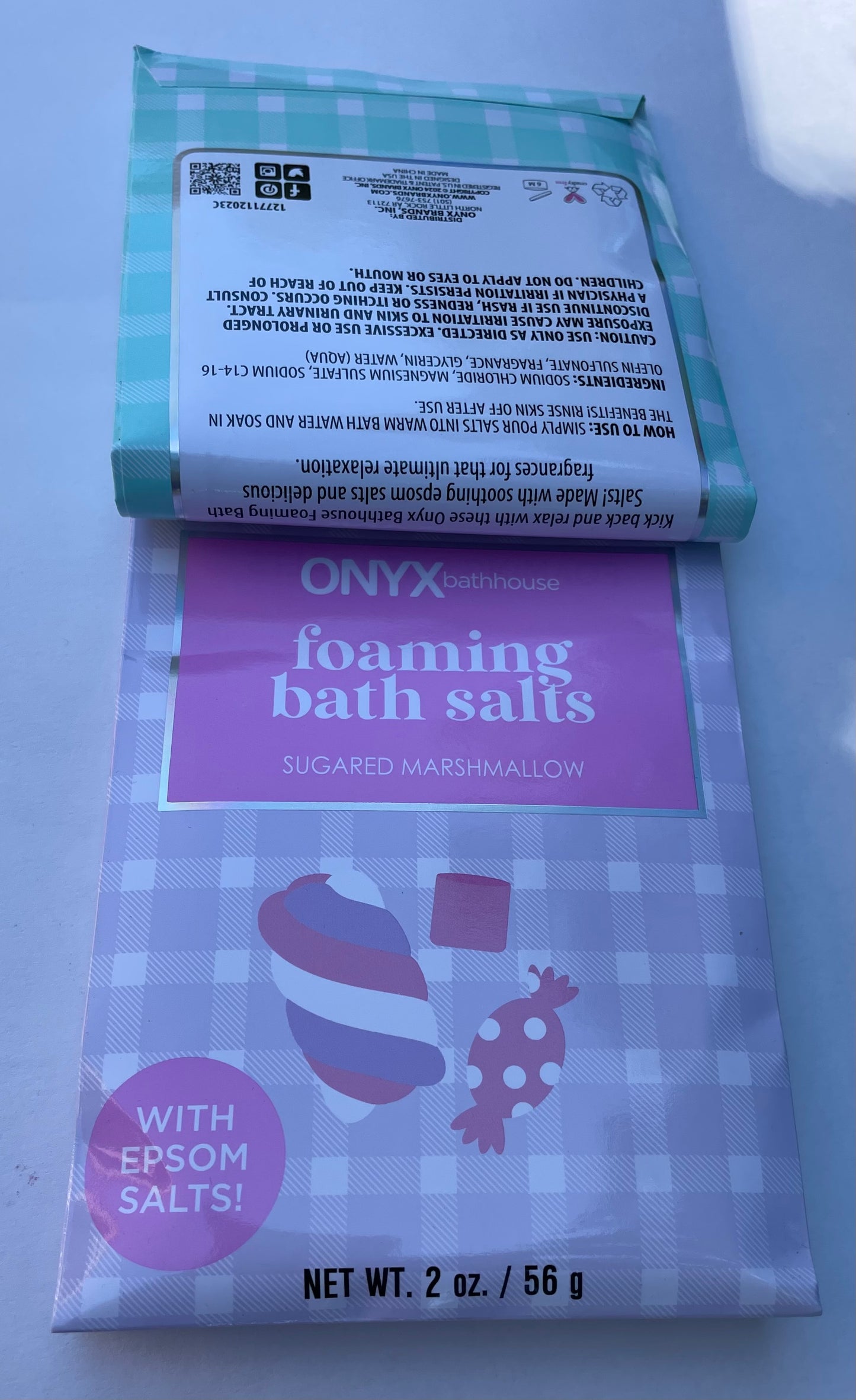 Onyx Foaming Bath Salts - 3 pack