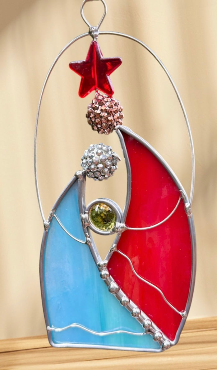 Silent Night - Christmas Nativity Ornament