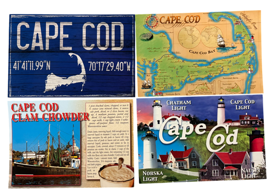 Cape Cod Postcards - Set of 4