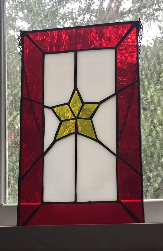 Gold Star Military Banner Panel